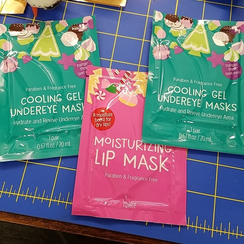 Under Eye x2 & Lip Mask x1 Set of 3